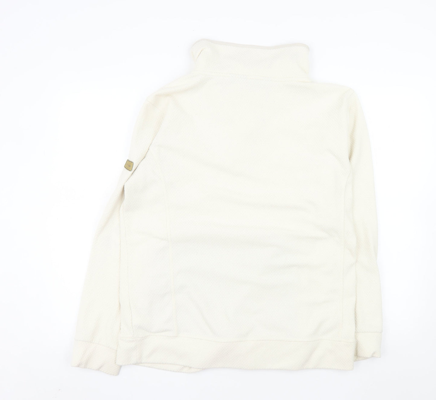Berghaus Women Ivory 18 Pullover Fleece Sweatshirt Button Neck