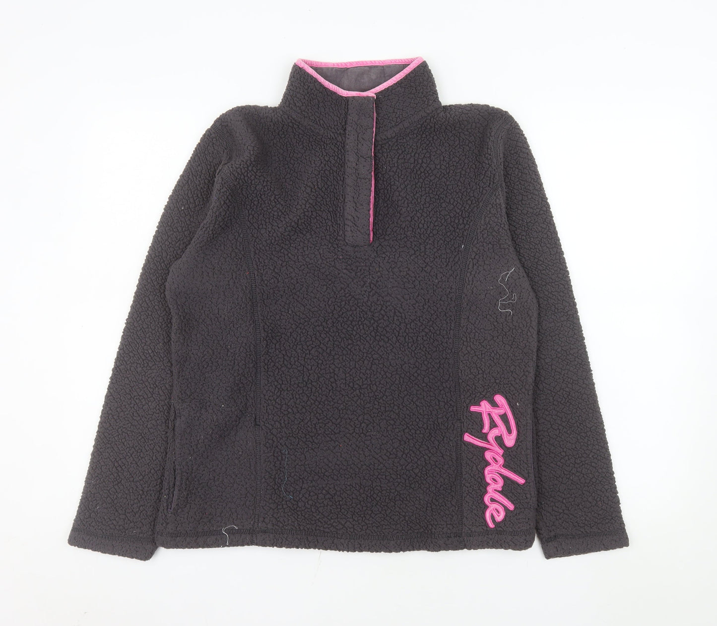 Rydale Women's Grey Fleece Pullover Sweatshirt Size M