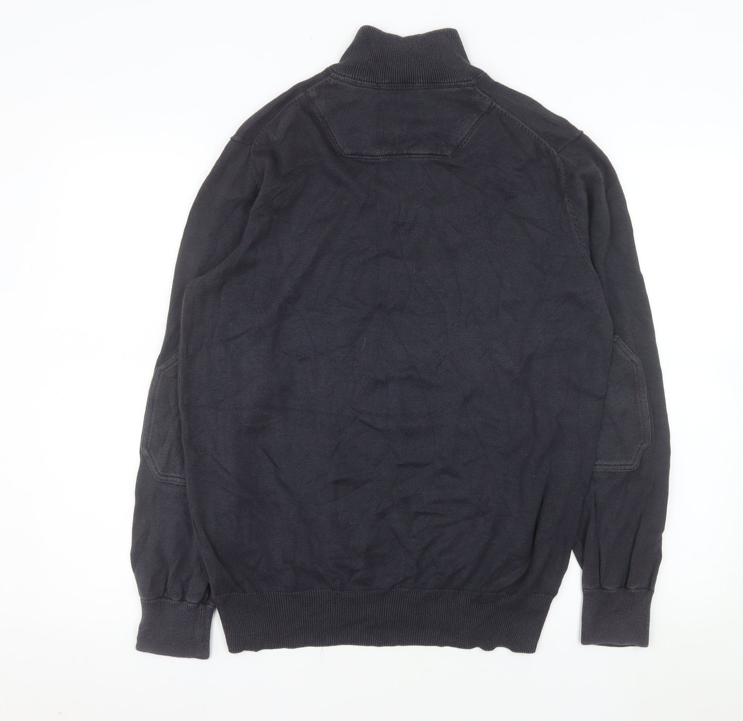 Timberland Earthkeepers Men's Black 1/4 Zip Cotton Sweatshirt M