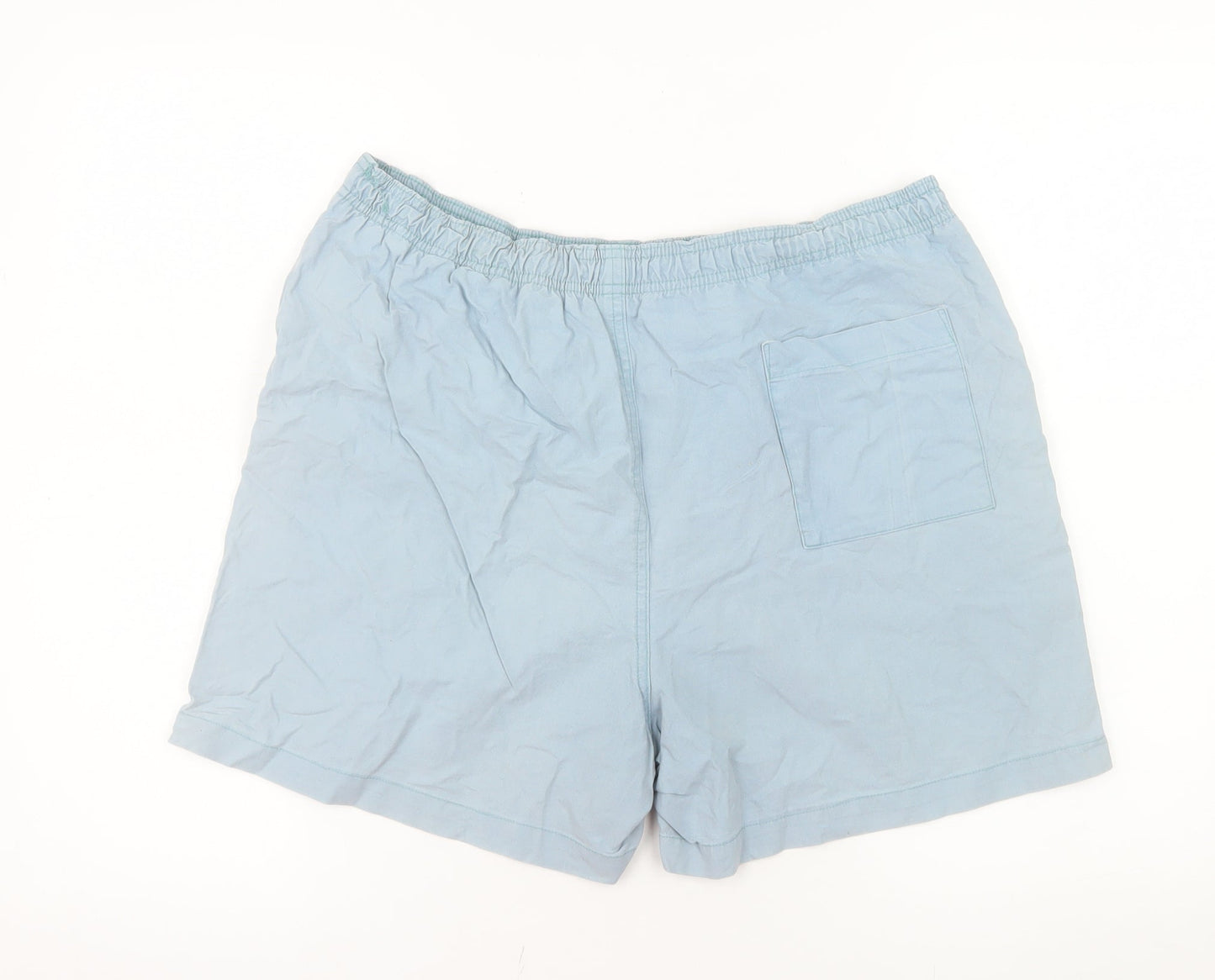 D'Amigo Men's Multicoloured Cotton Drawstring Shorts Size L