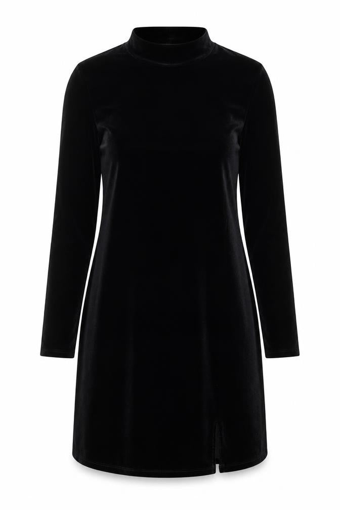 Next Women’s Black Velvet Sheath Dress Size 8 Party Evening