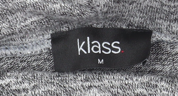 Klass Women’s Grey Cowl Neck Lightweight 3/4 Sleeve Jumper M