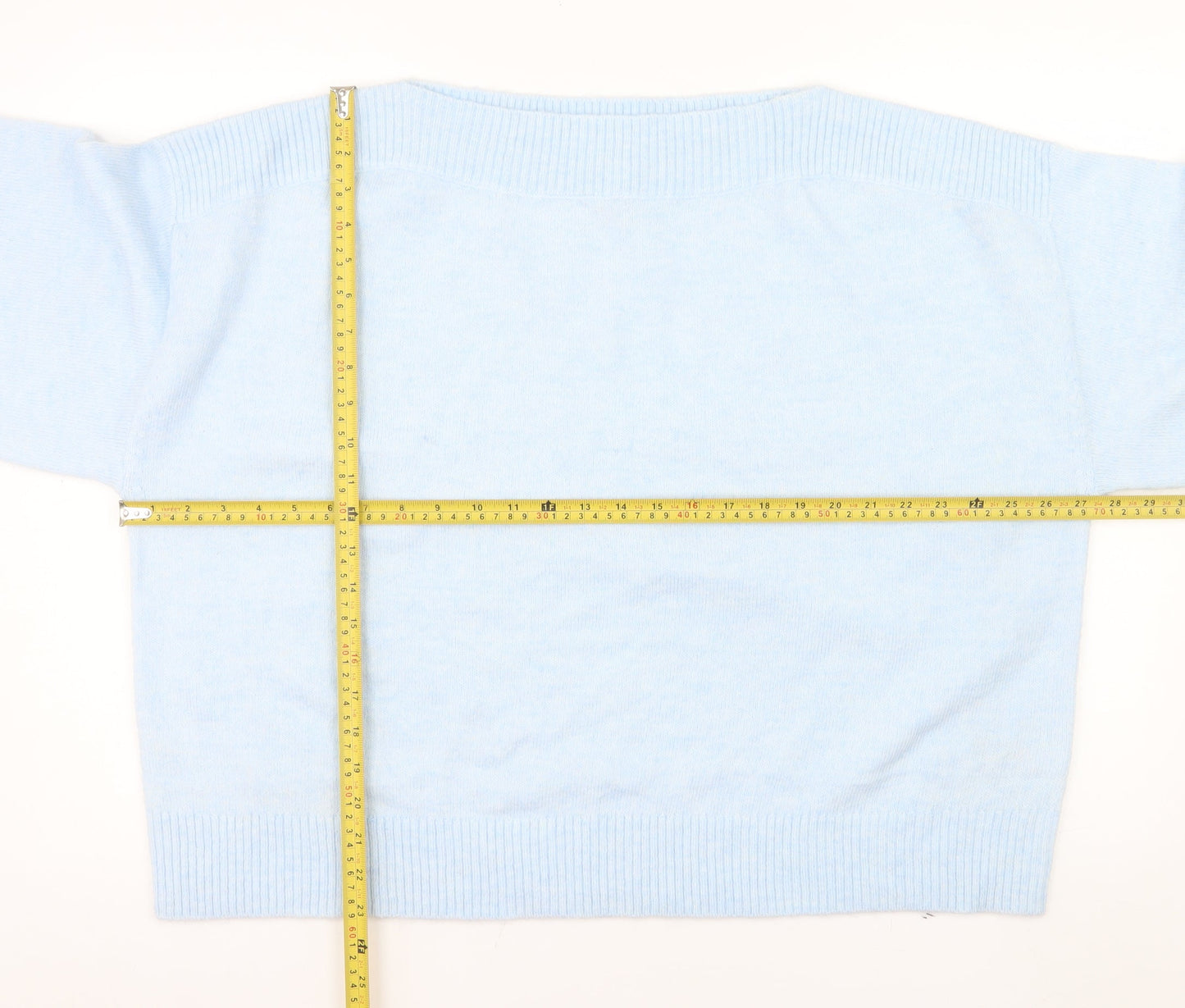 Marks and Spencer Women's Blue XL Pullover Jumper Knit Alpaca Blend