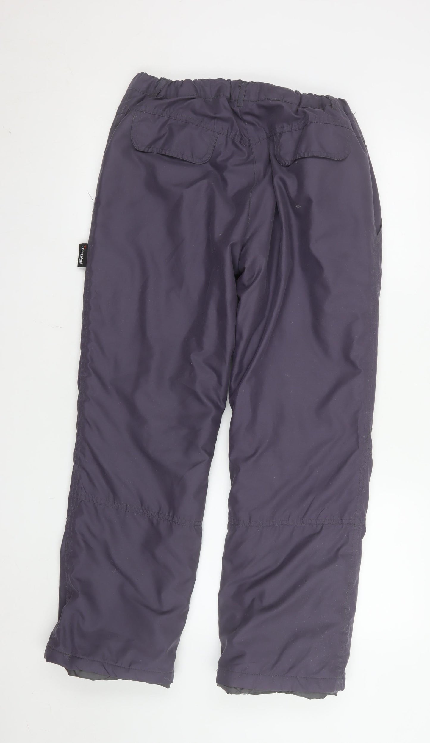 Crane Women's Purple 8-10 Waterproof Insulated Snow Pants