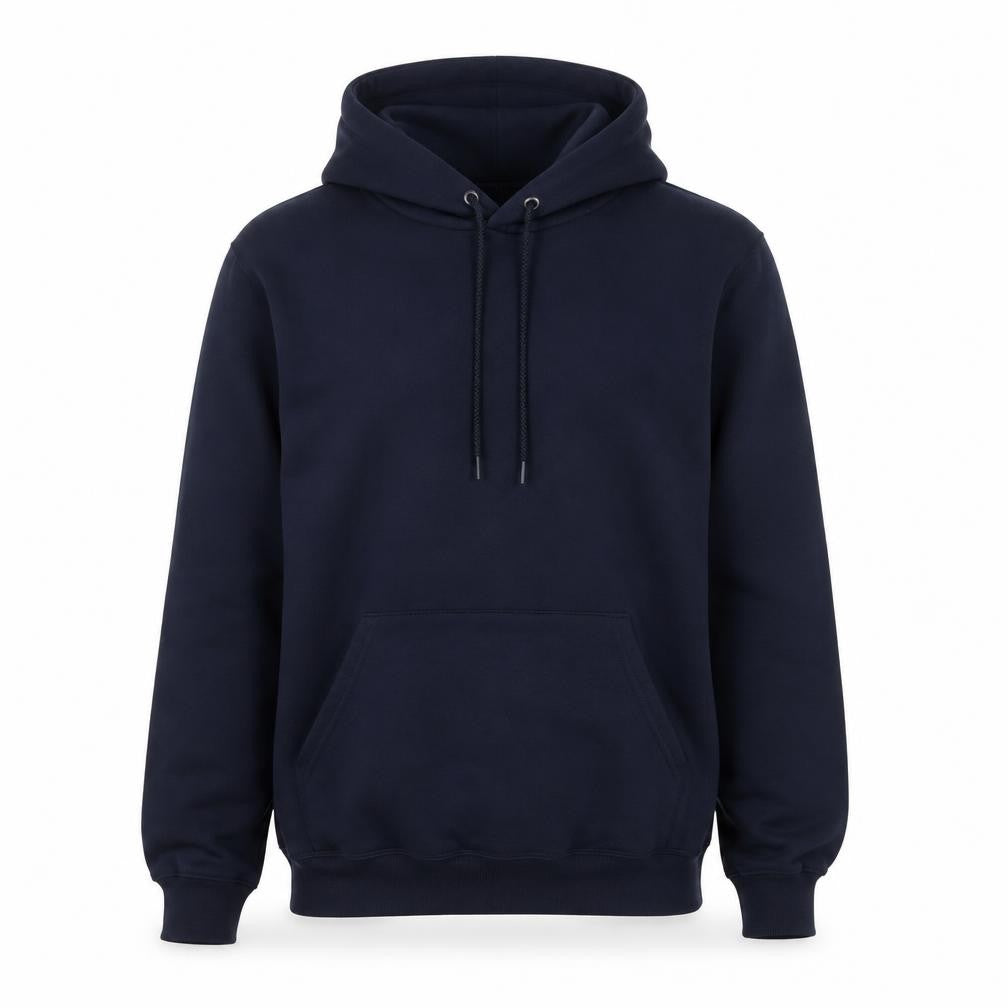 Champion Men's Blue Pullover Hoodie Small Fleece Logo Sweatshirt