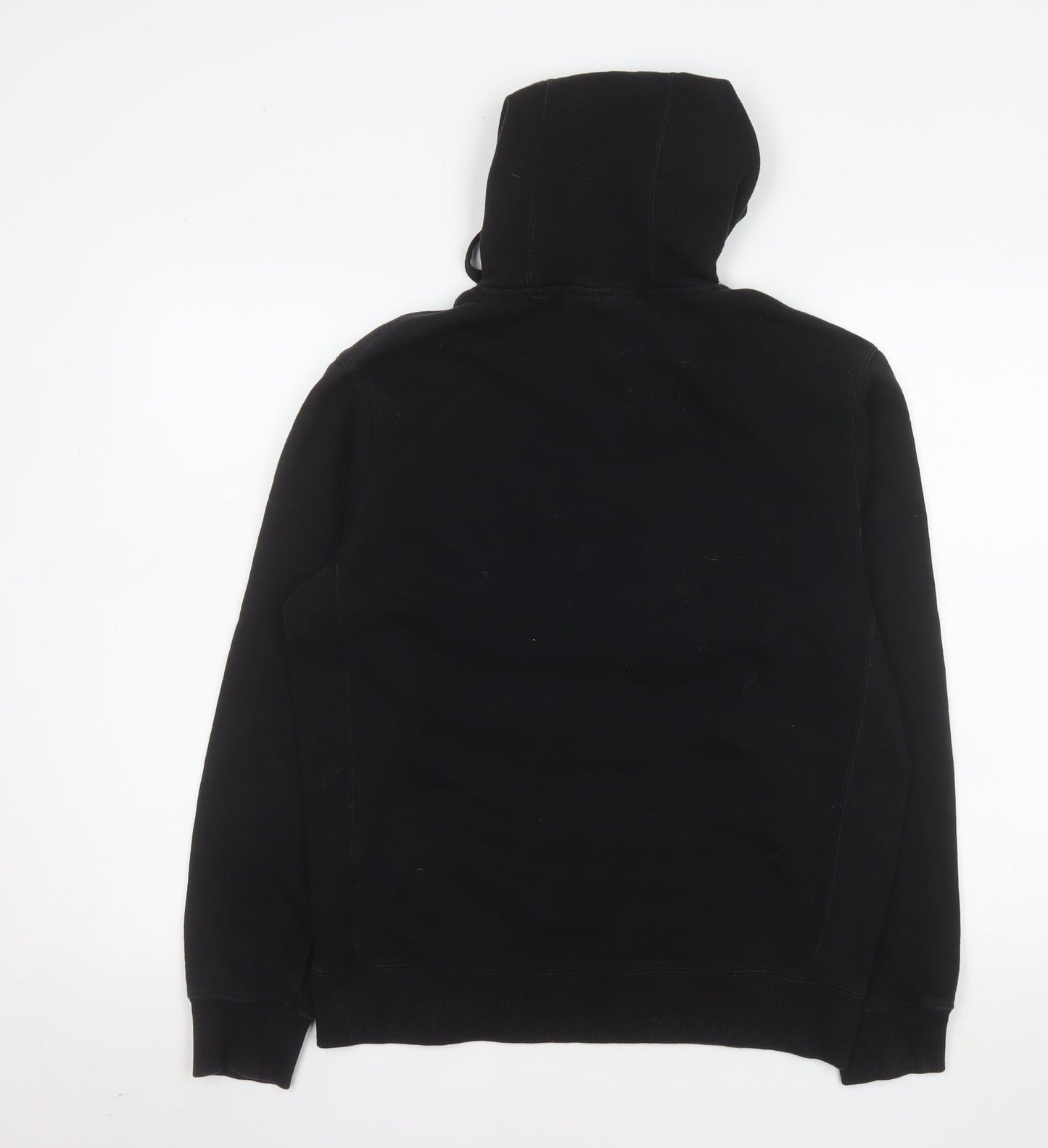 FILA Men's Black Pullover Hoodie Small Regular Fit Fleece
