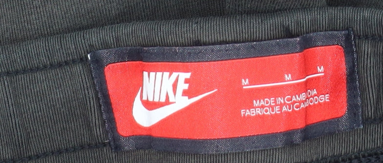 Nike Men's Black Jogger Fleece Activewear Trousers Size M