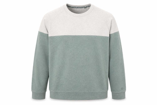 FatFace Men’s Green Crew Neck Cotton Pullover Sweatshirt L