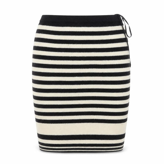 Co-Ords Women’s Black Wool Striped Knit Pencil Skirt M