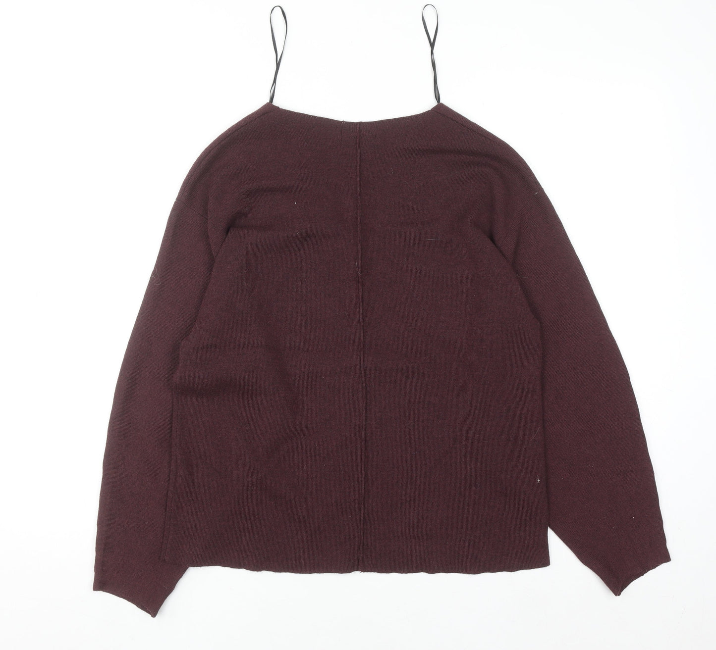 H&M Conscious Women’s Brown V-Neck Knit Jumper XS