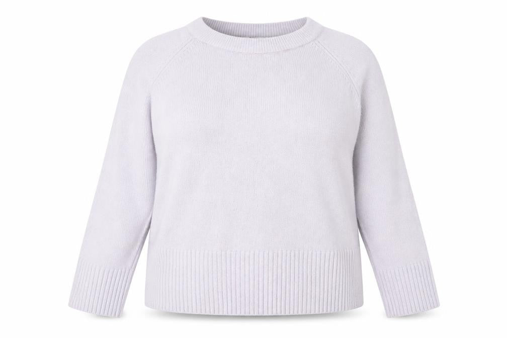 Tu Women Purple Acrylic Blend Crew Neck Pullover Jumper Size 16