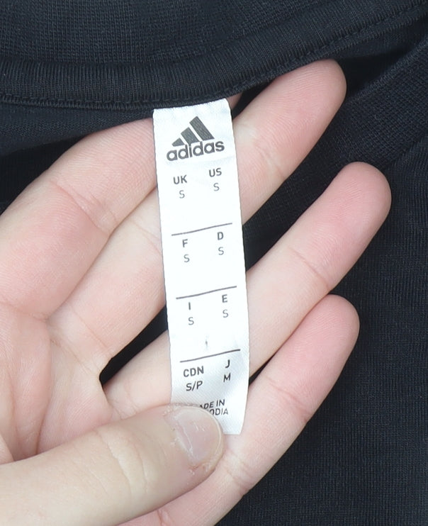 Adidas Men’s Black Fulham FC Climalite Short Sleeve Sports T-Shirt Size S