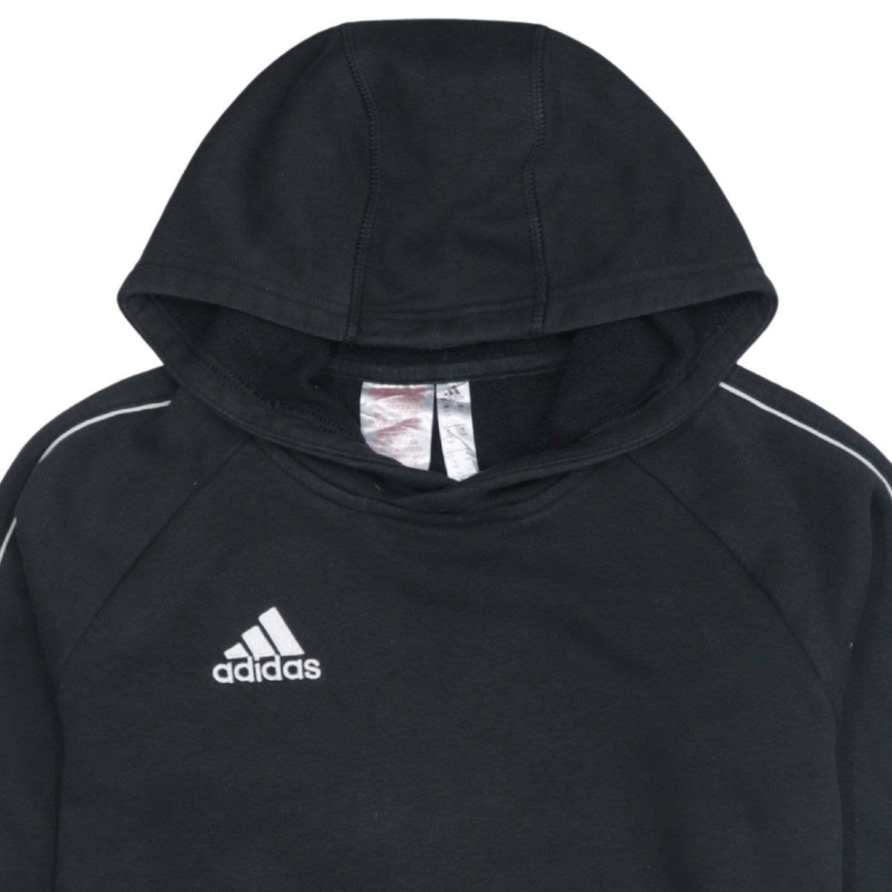 Adidas Boys Black Pullover Hoodie 13-14 Years Sports Fleece Jumper
