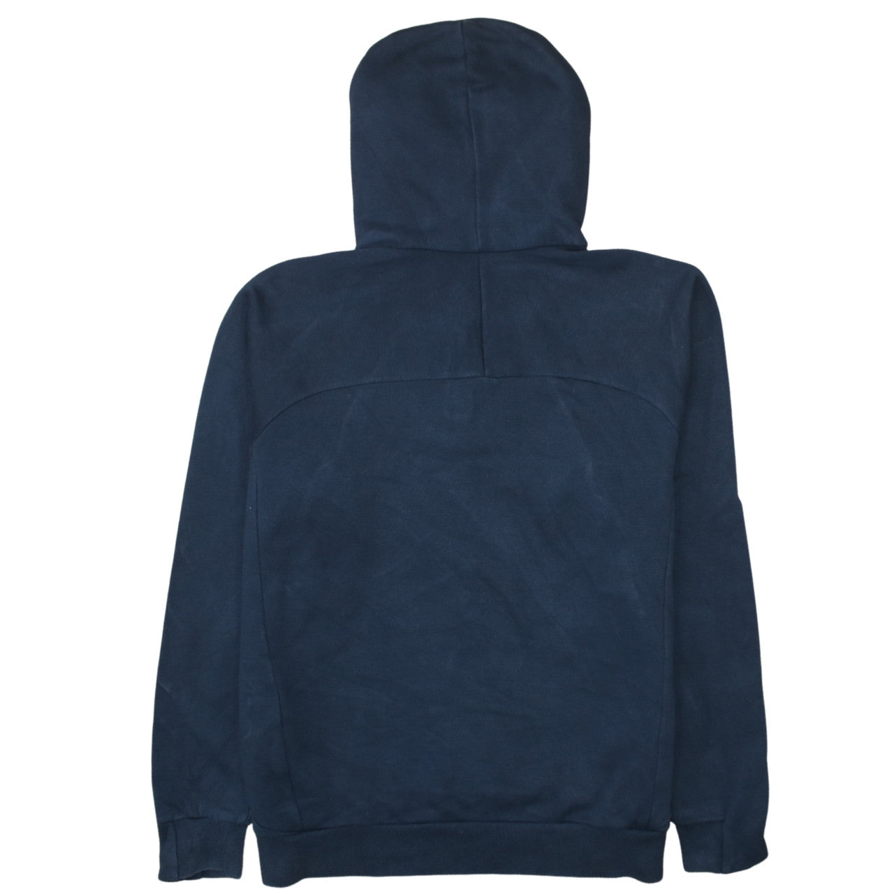 Nike Men's Blue 1/2 Zip Fleece Hoodie L Regular Fit Sportswear