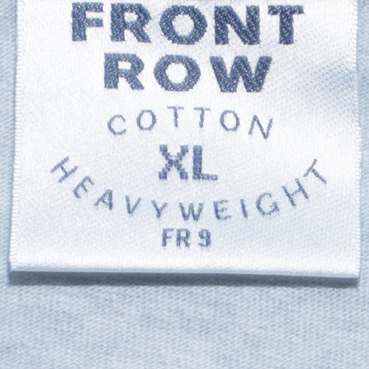 Front Row Mens Blue & Grey Striped Heavyweight Cotton Rugby Polo Shirt XL