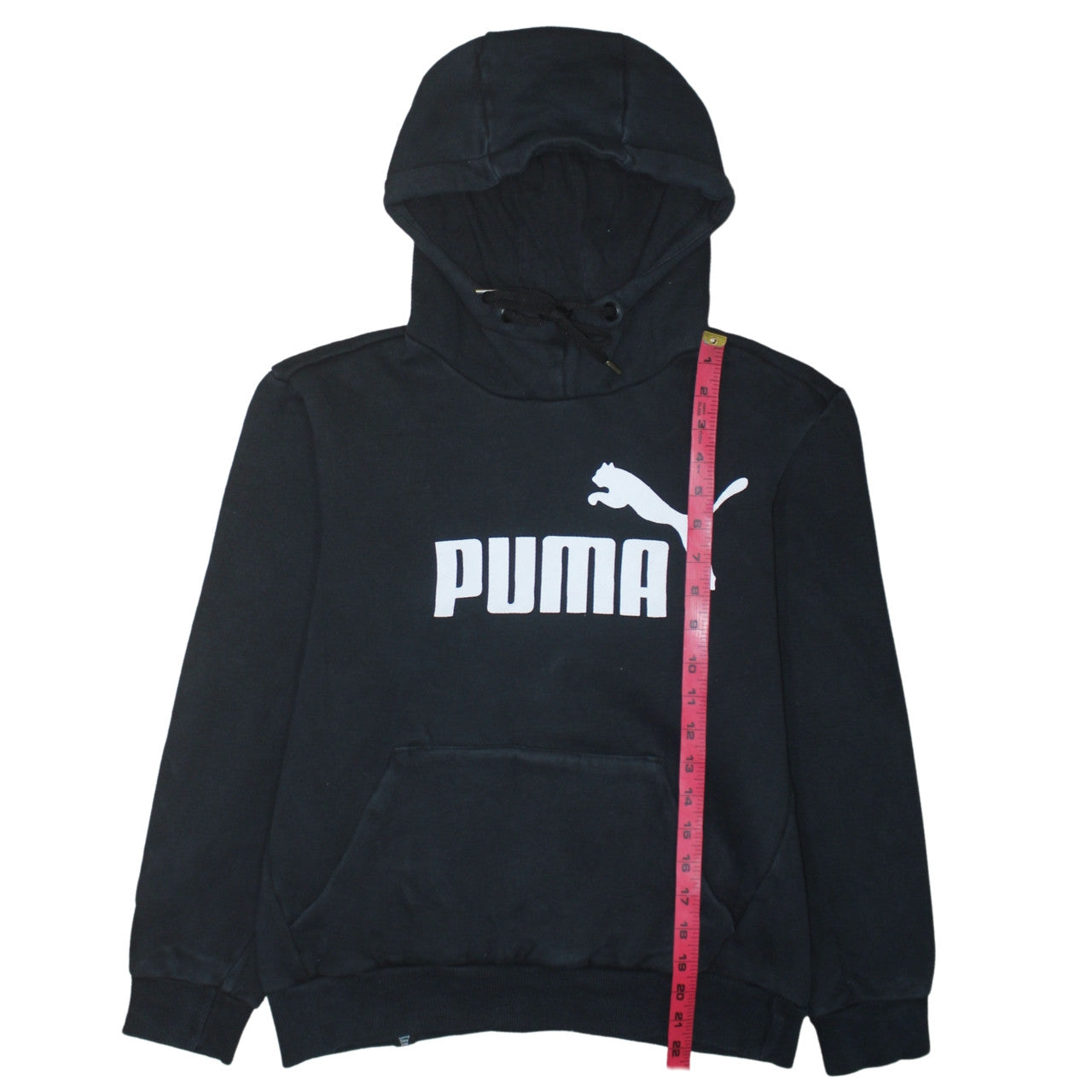 Puma Men's Black XS Pullover Hoodie Classic Logo Sportswear