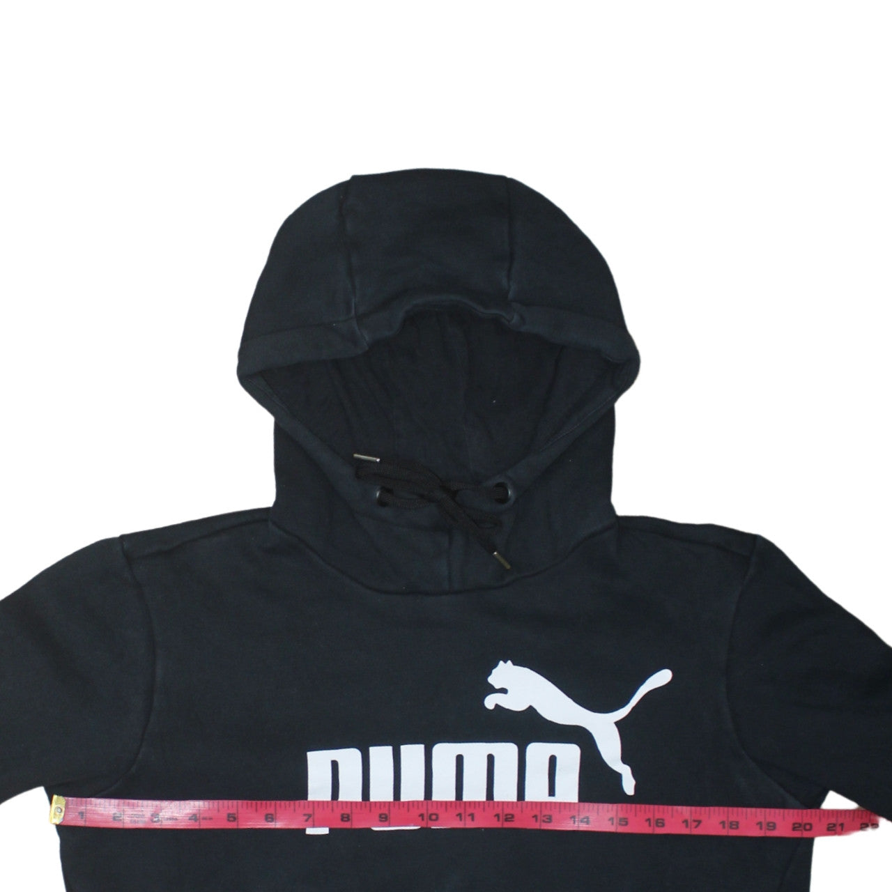 Puma Men's Black XS Pullover Hoodie Classic Logo Sportswear