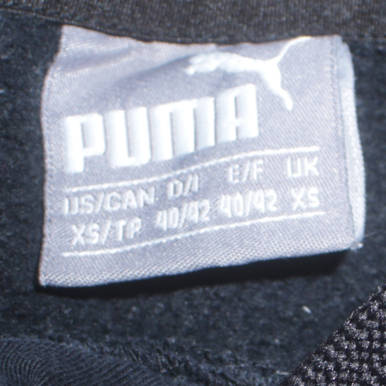 Puma Men's Black XS Pullover Hoodie Classic Logo Sportswear