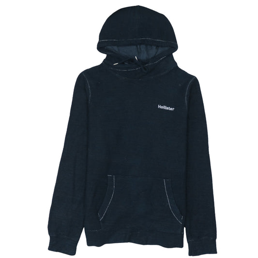 Hollister Men's Blue Pullover Hoodie Size L Cotton Blend