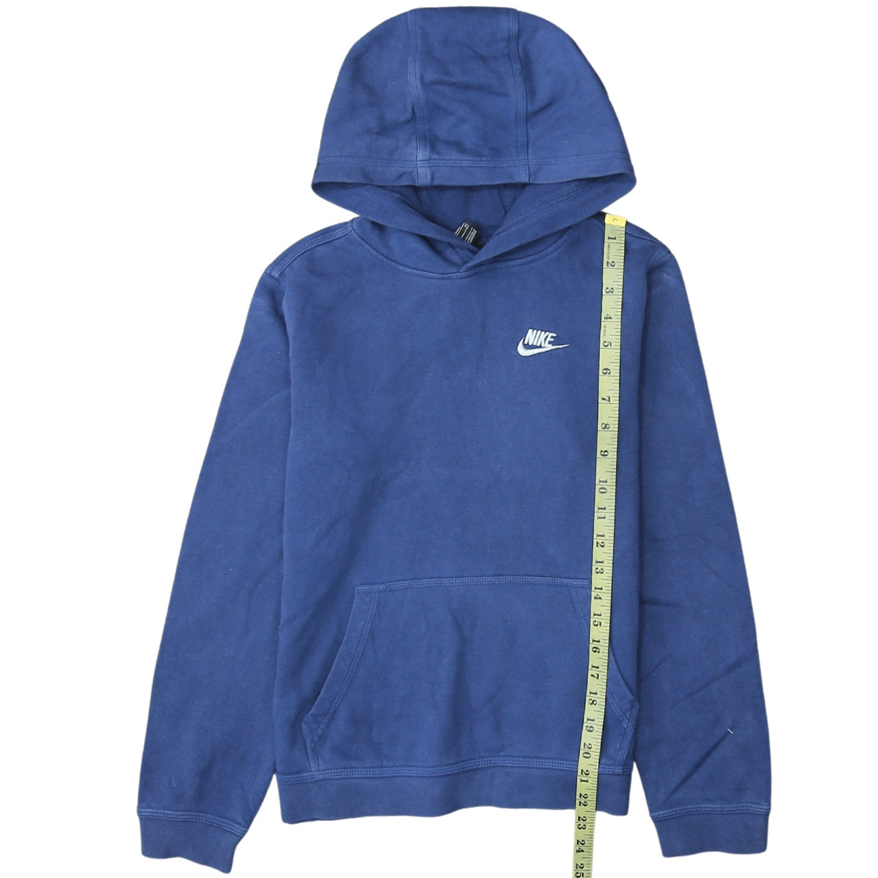 Nike Boys Blue XL Pullover Hoodie Sweatshirt Standard Fit Kangaroo Pocket