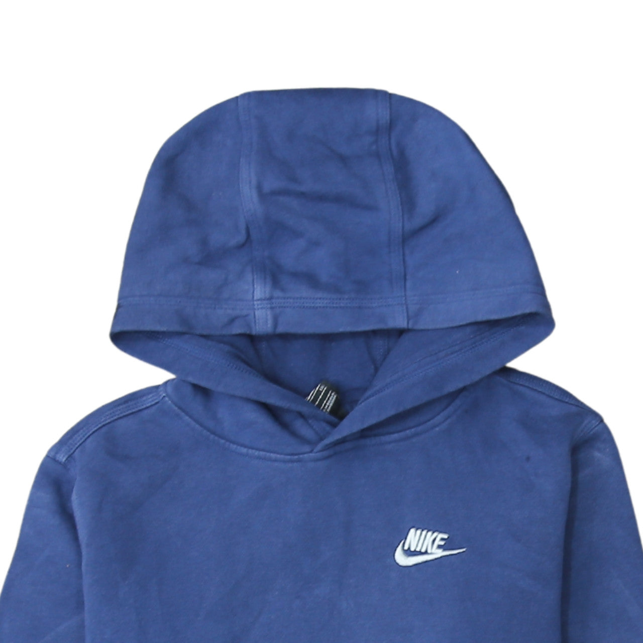 Nike Boys Blue XL Pullover Hoodie Sweatshirt Standard Fit Kangaroo Pocket