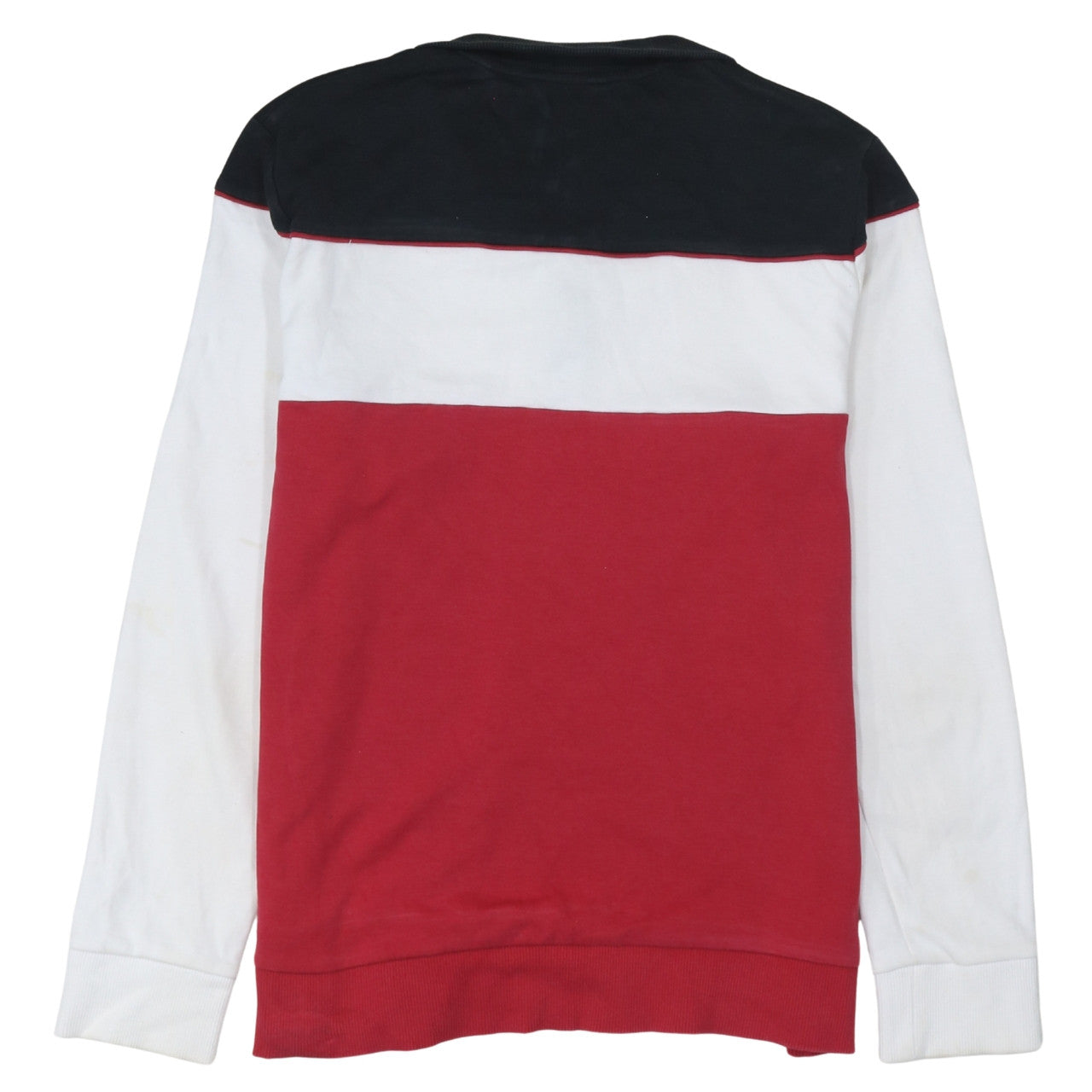 Calvin Klein Men's Multicoloured 1/4 Zip Logo Sweatshirt M