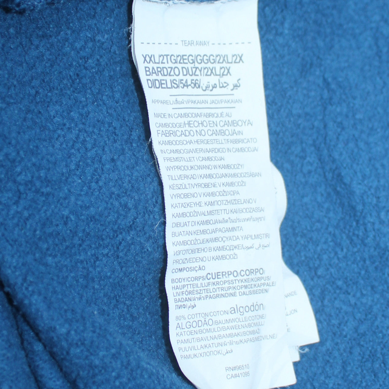 Under Armour Men Blue 2XL Pullover Hoodie Fleece Sweatshirt