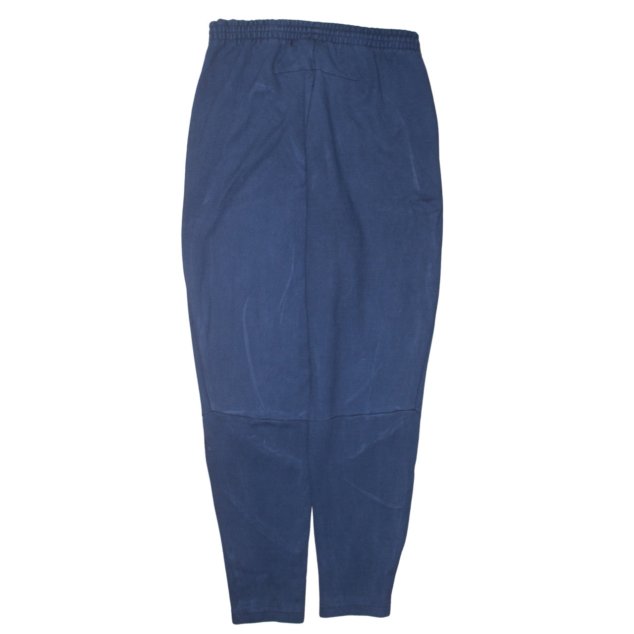 Adidas Men's Blue Jogger Trousers M Regular Fit Cotton Blend
