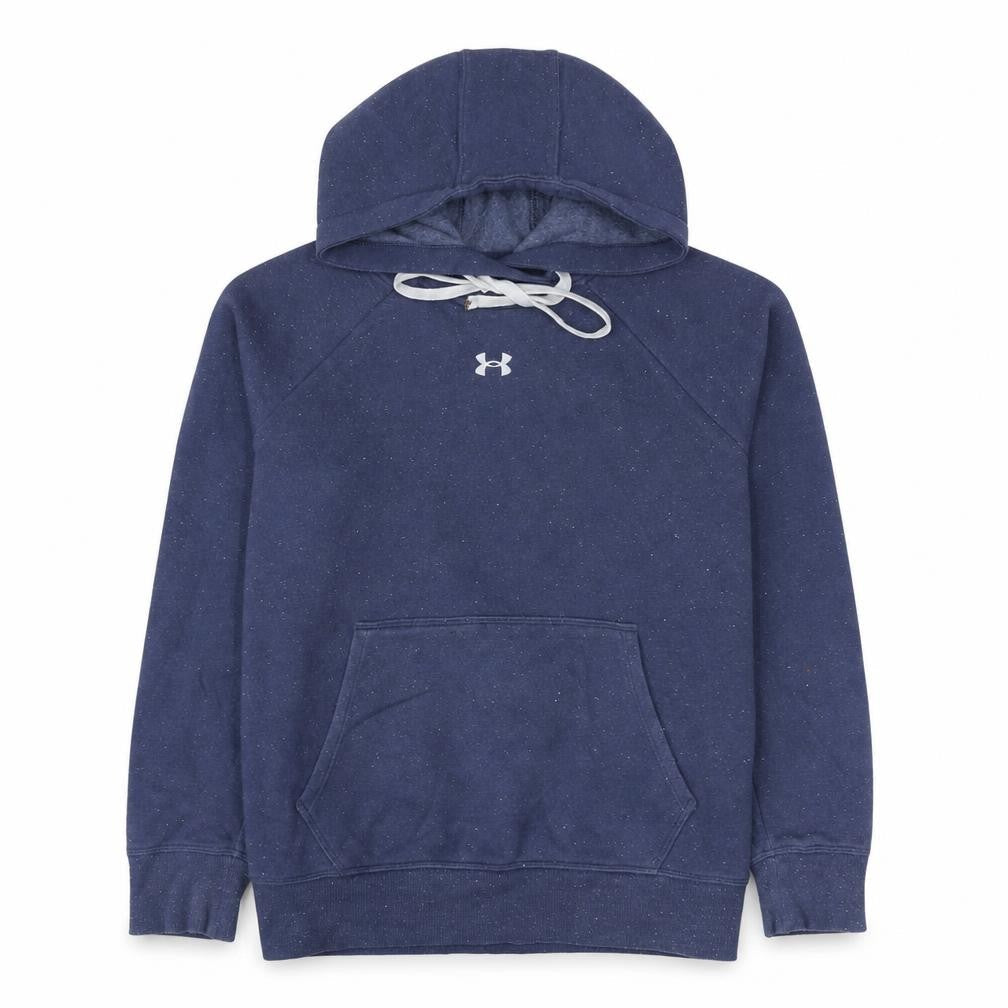 Under Armour Men Blue Small Pullover Hoodie Long Sleeve Sports Loose Fit