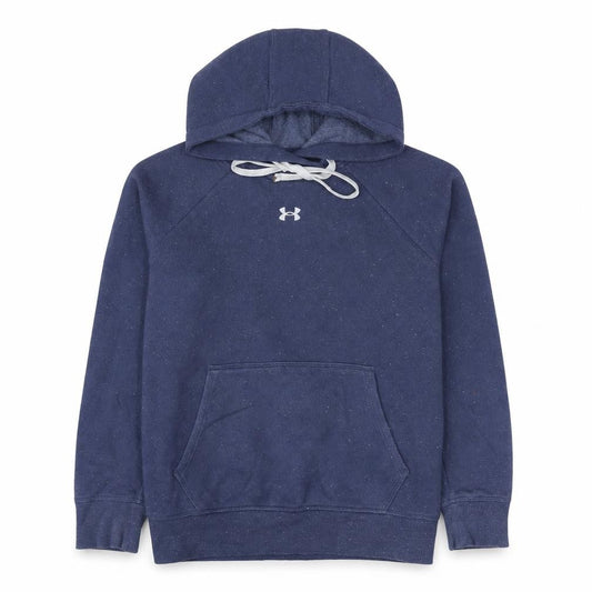 Under Armour Men Blue Small Pullover Hoodie Long Sleeve Sports Loose Fit