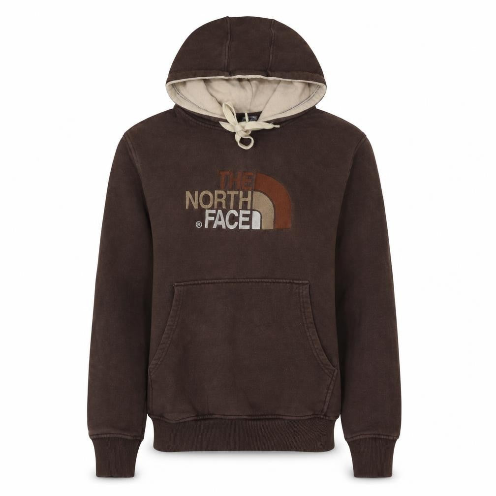 The North Face Men's Brown Pullover Hoodie Size S Cotton Sweatshirt