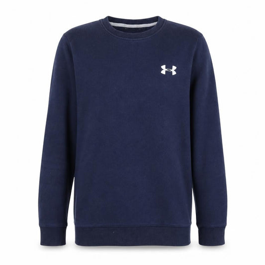 Under Armour Men's Blue ColdGear Fitted Crew Neck Sweatshirt M
