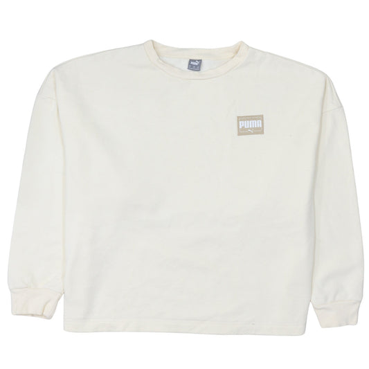 Puma Men's Beige 2XL Crew Neck Pullover Sweatshirt