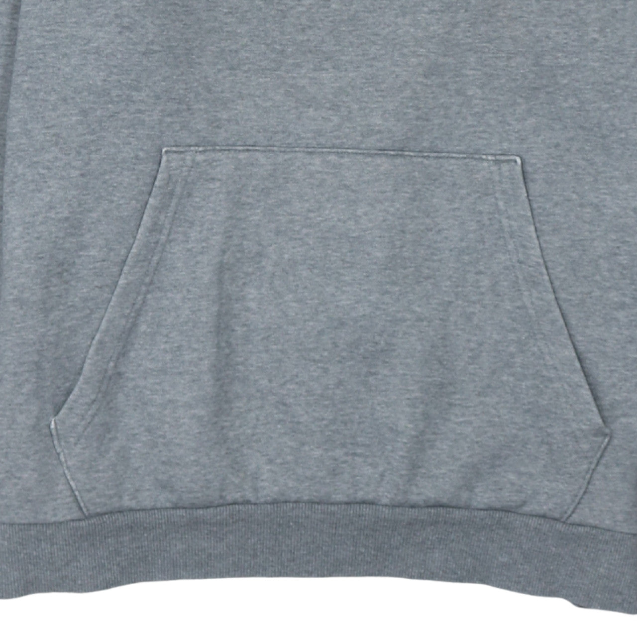 Puma Men's Grey XL Pullover Hoodie with Logo and Kangaroo Pocket