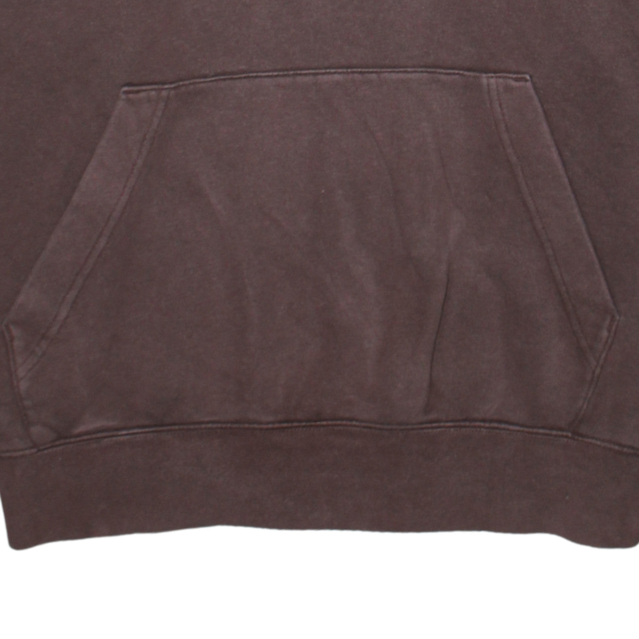Nike Men's Brown Pullover Hoodie M Regular Fit Fleece Sweatshirt