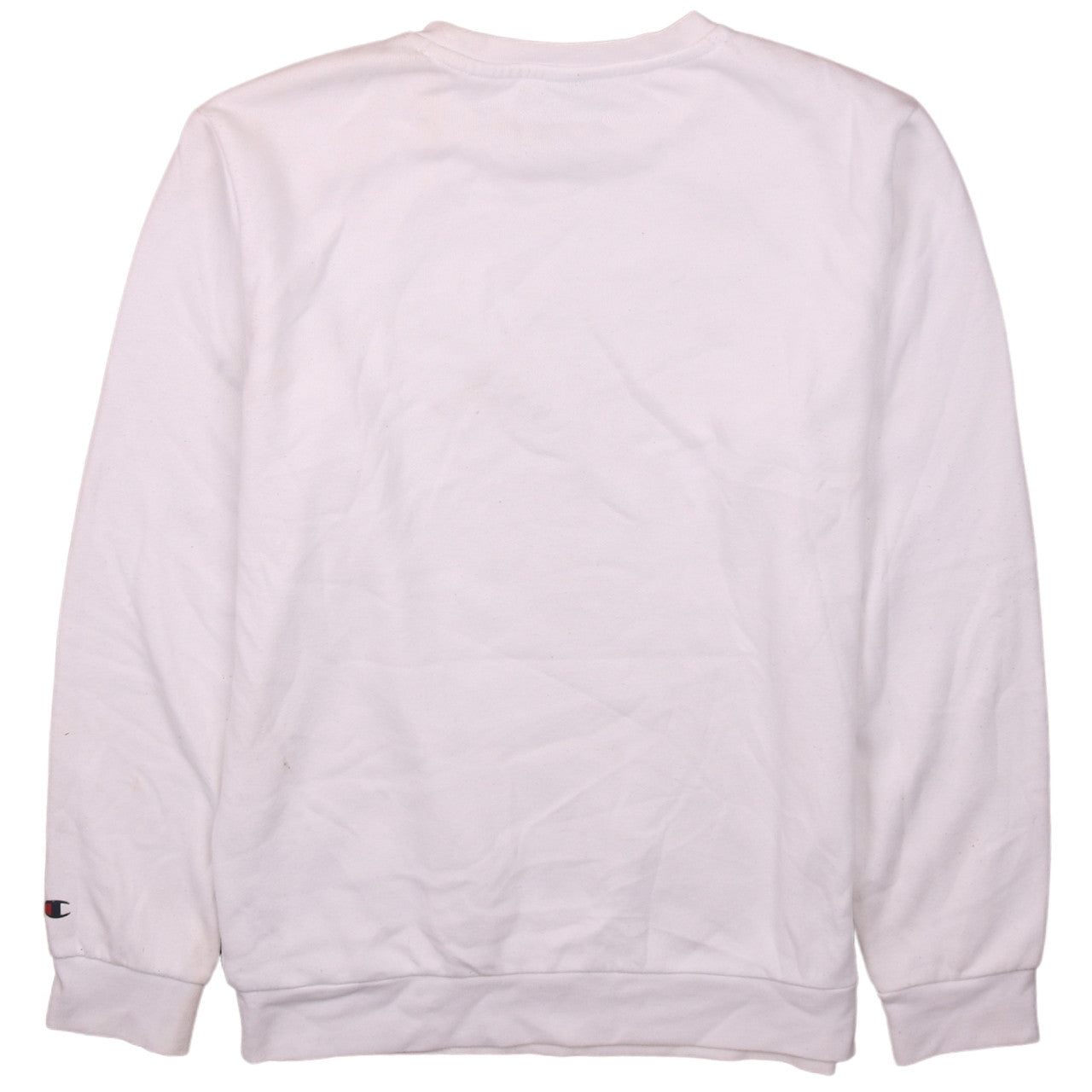 Champion Boys White Logo Pullover Sweatshirt Size 13-14 Years