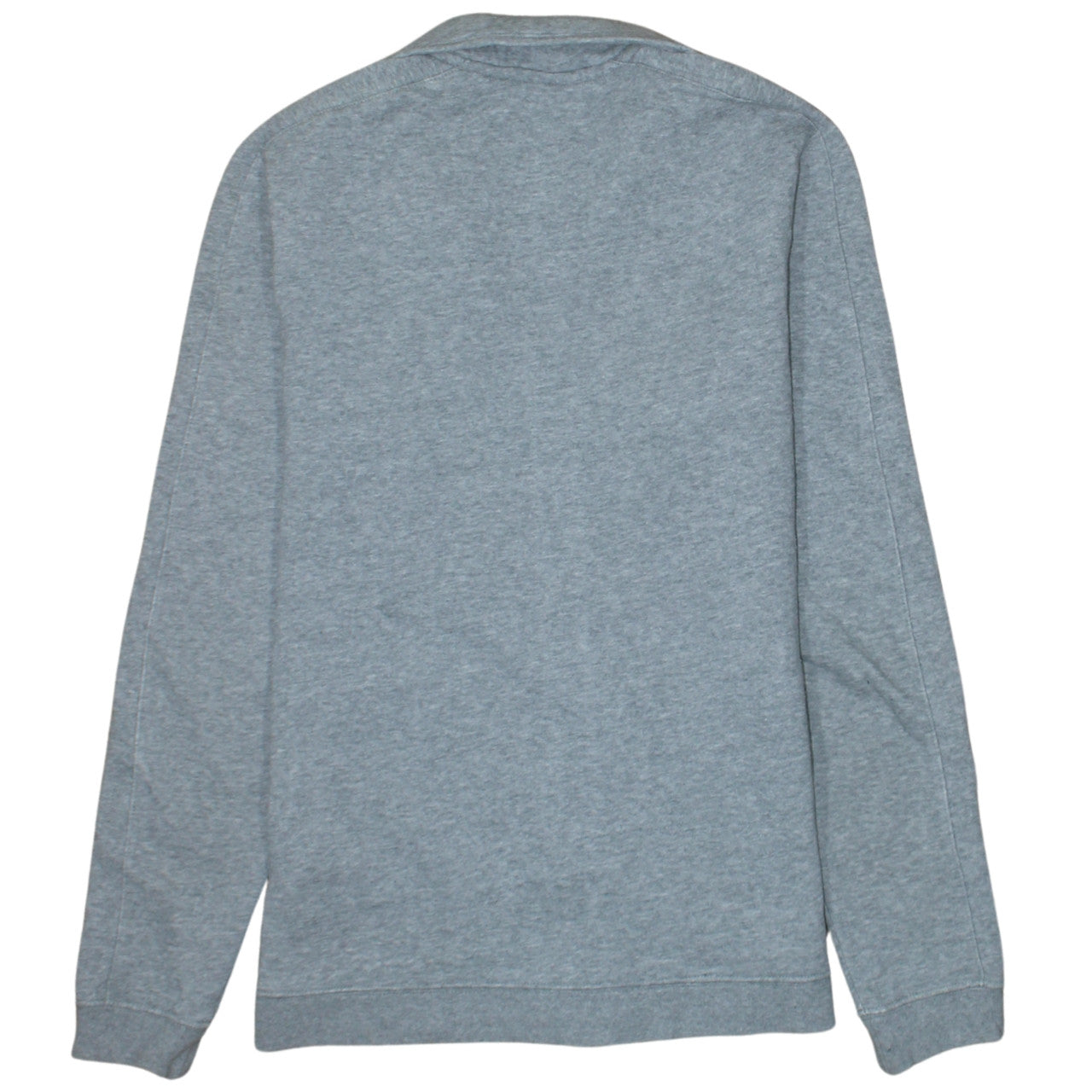 Nike Men's Grey Full Zip Cotton Fleece Sweatshirt Small