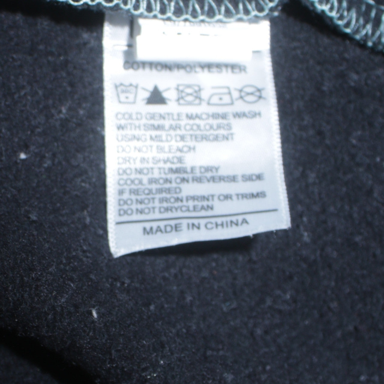 Fila Womens Mint Blue Colourblock Pullover Hoodie Size 16
