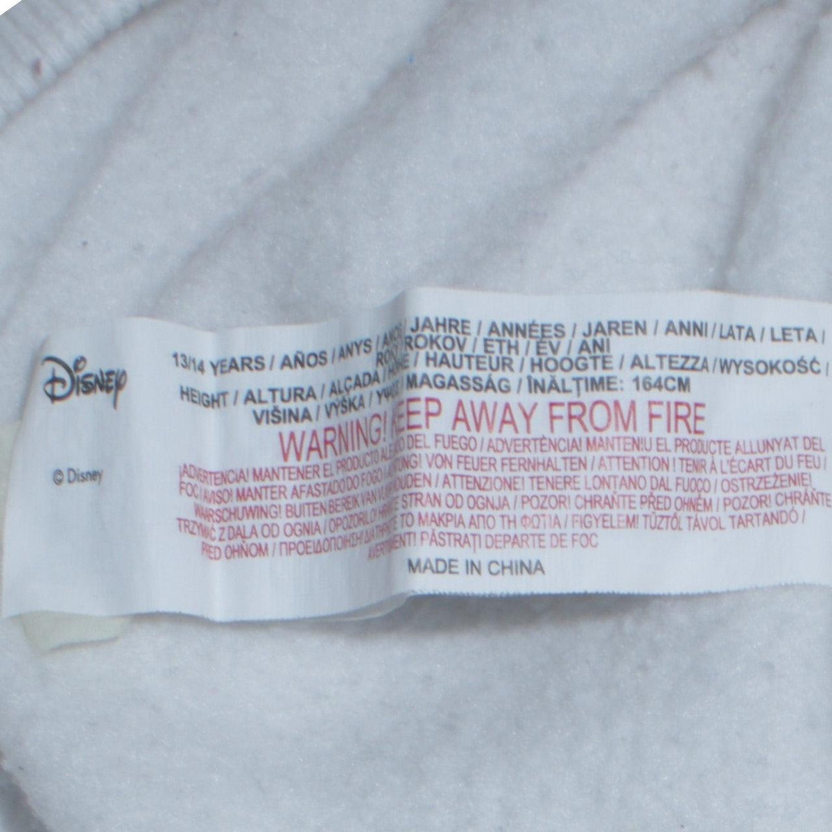 Disney at Primark Girls White Christmas Mickey Mouse Sweatshirt 13-14 Years