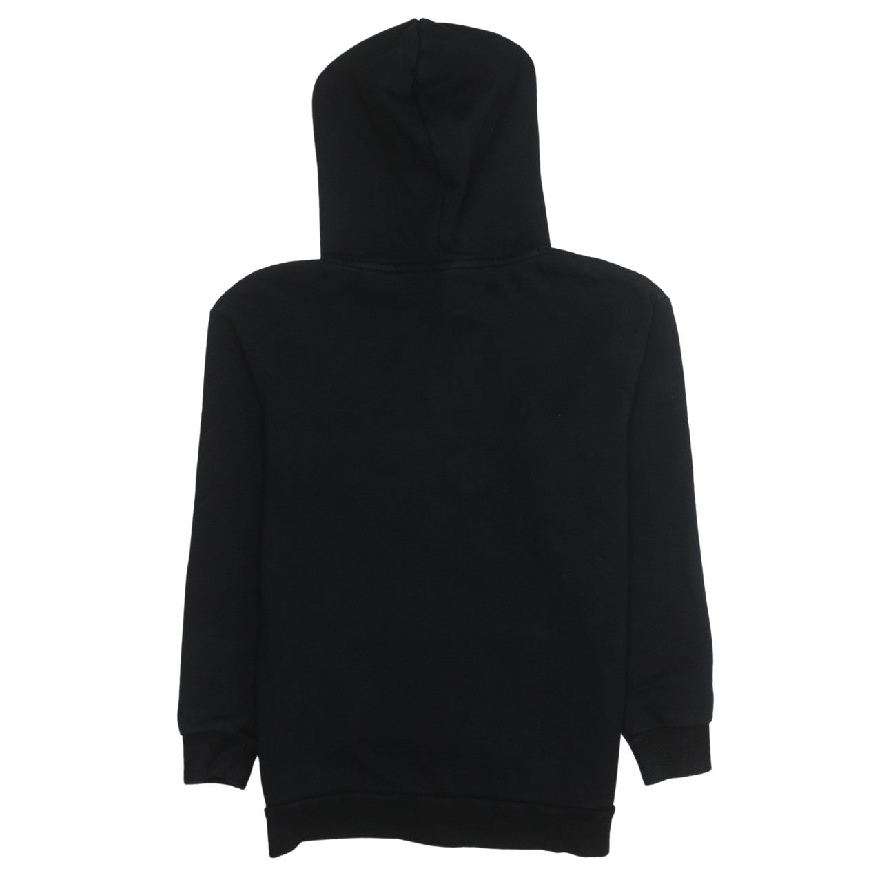 Puma Mens Black Small Pullover Hoodie Fleece Logo Sweatshirt