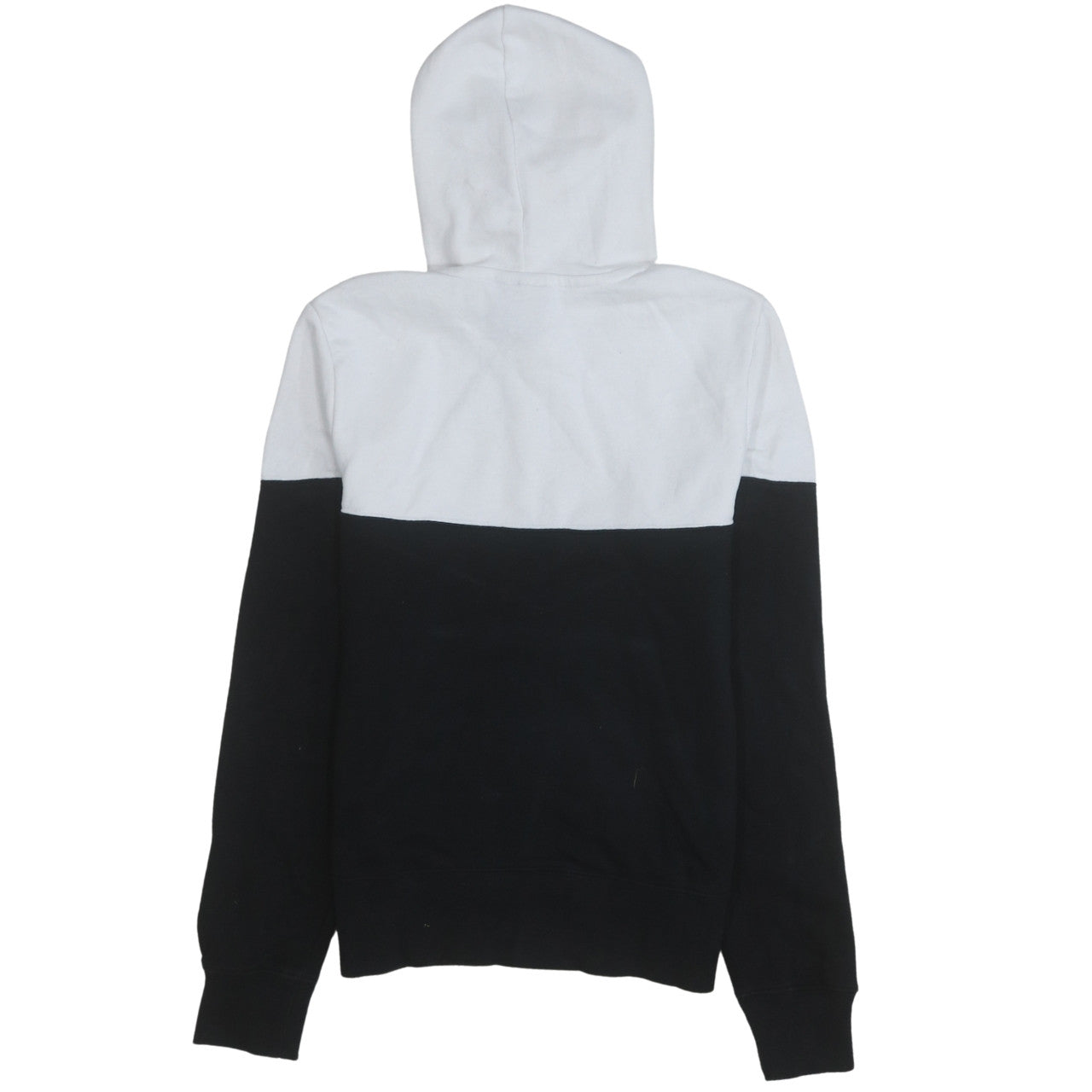 Nike Men's Black White Pullover Hoodie Small Graphic Logo Sportswear