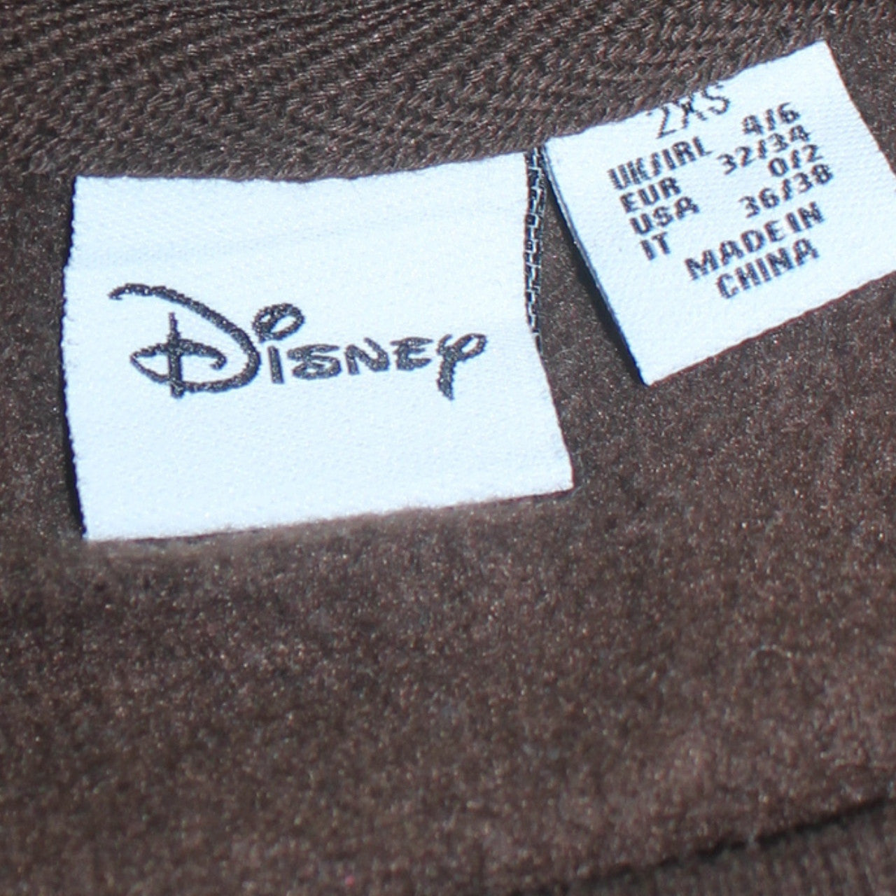 Disney Primark Cares Women Brown 2XS Bambi Pullover Sweatshirt