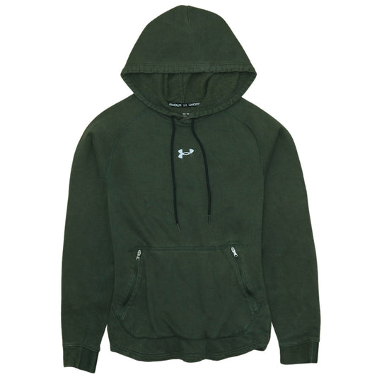 Under Armour Men's Green XS Pullover Hoodie ColdGear Fleece