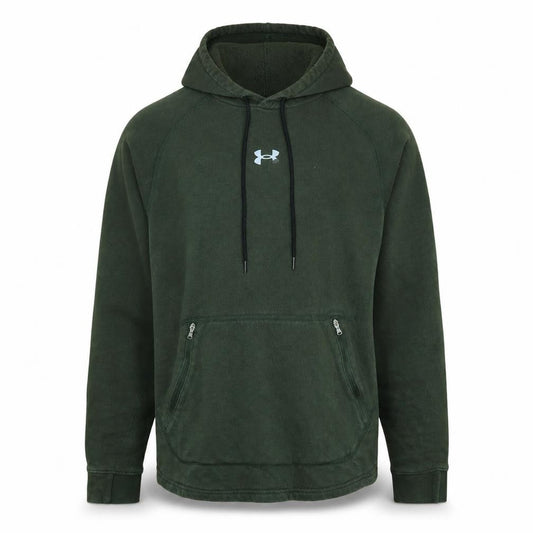Under Armour Men's Green XS Pullover Hoodie ColdGear Fleece