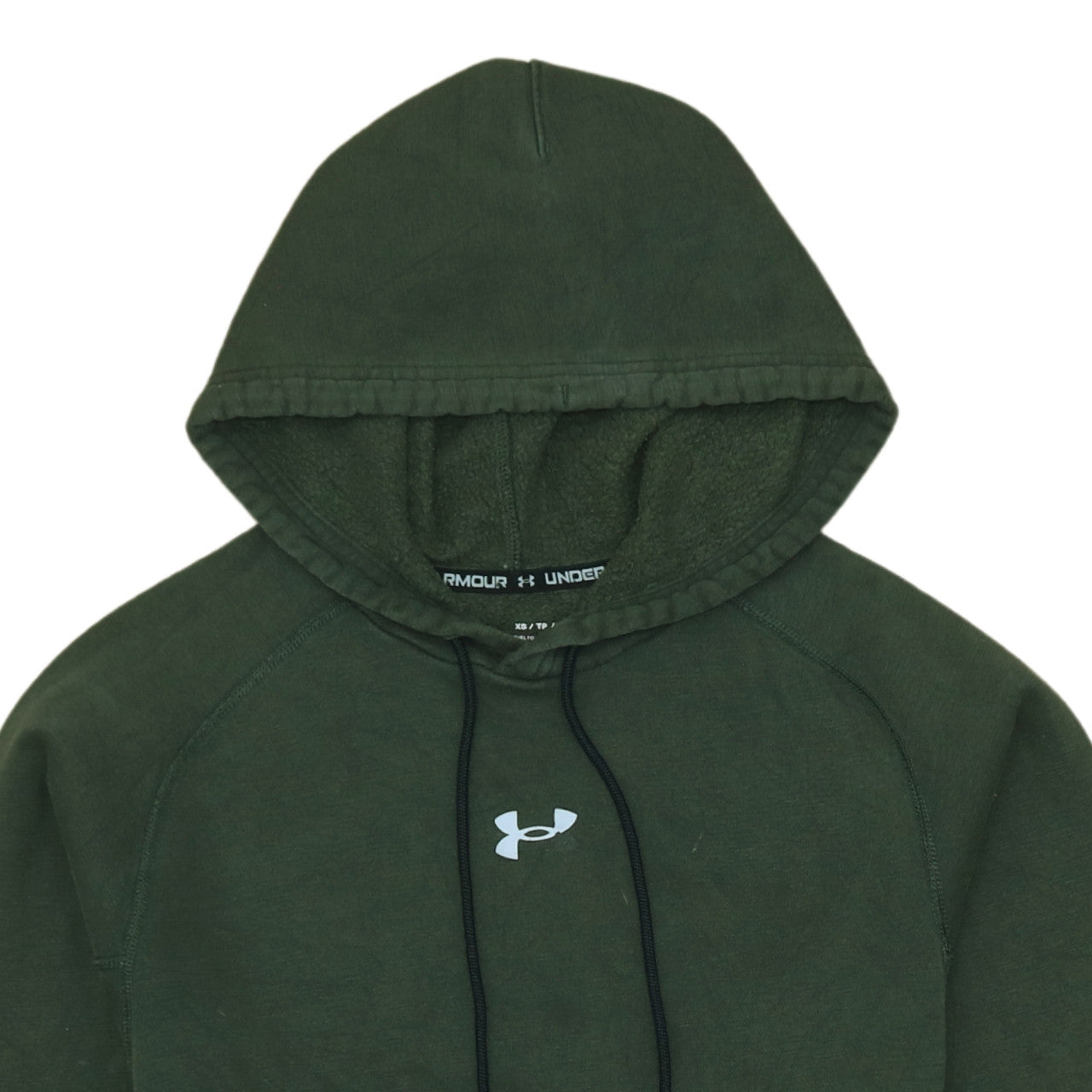 Under Armour Men's Green XS Pullover Hoodie ColdGear Fleece
