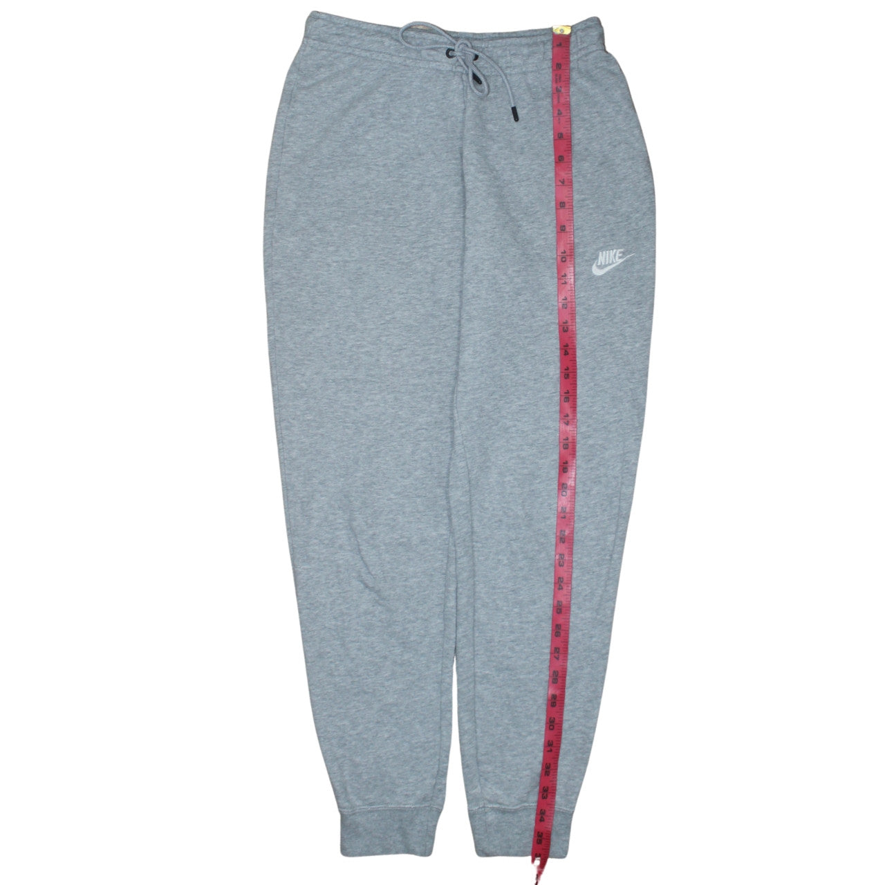Nike Boys Grey Jogger Sweatpants Small Fleece Activewear Trousers