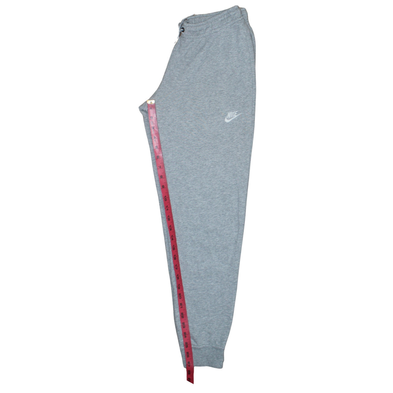 Nike Boys Grey Jogger Sweatpants Small Fleece Activewear Trousers