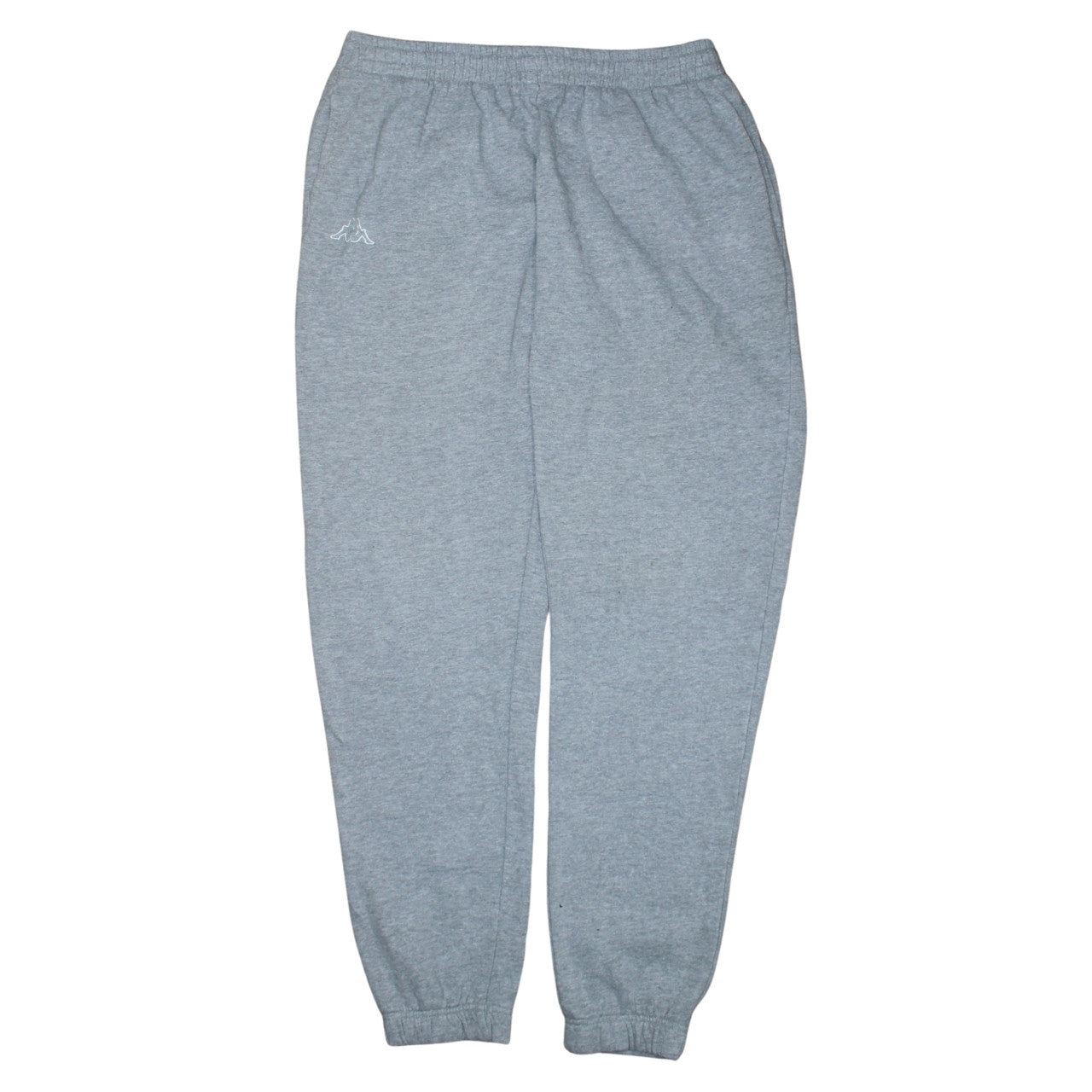 Kappa Men’s Grey Fleece Joggers XL Regular Fit Sportswear