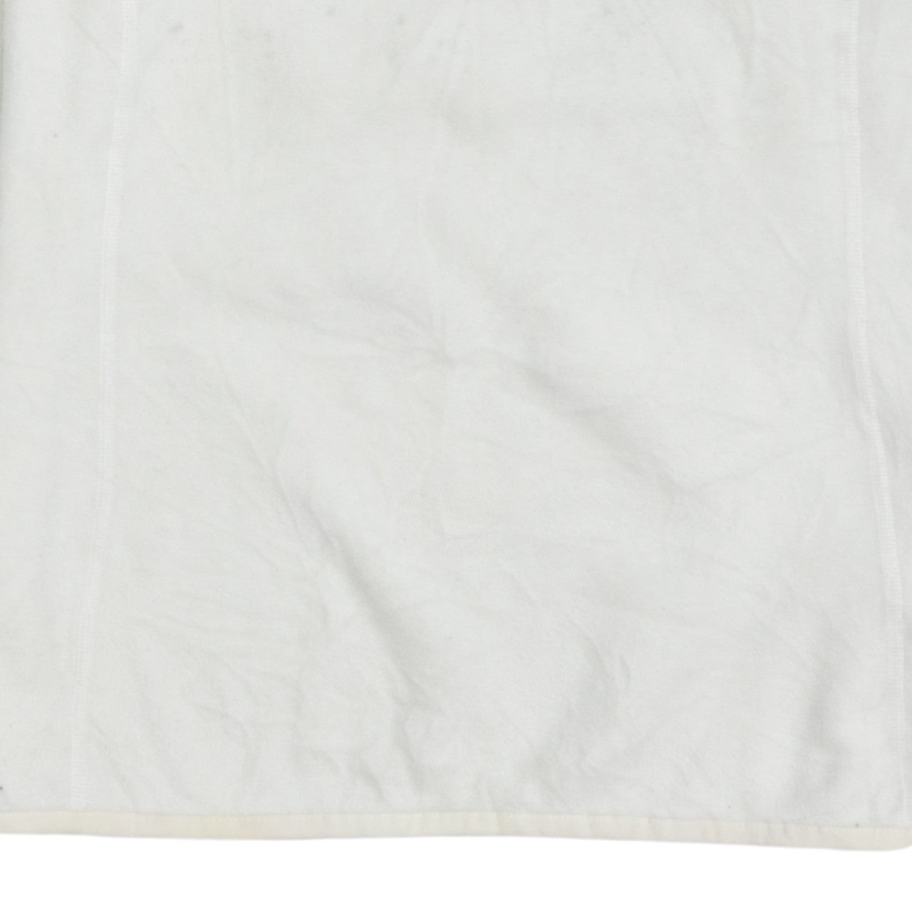 The North Face Women's White Fleece Pullover Sweatshirt L 1/4 Zip