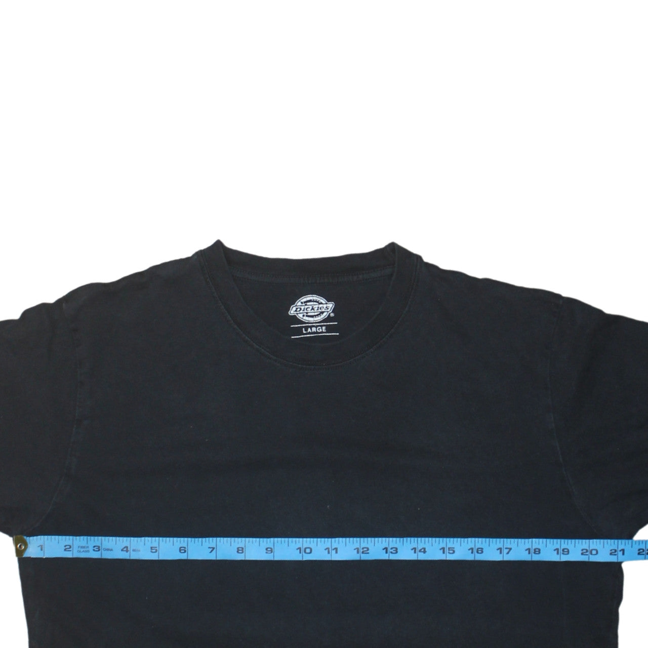 Dickies Men’s Black Cotton Short Sleeve Crew Neck T-Shirt Size L